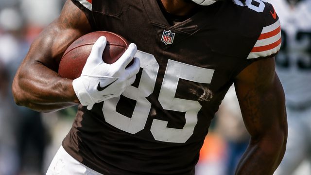 Cleveland Browns' Receiver Cha