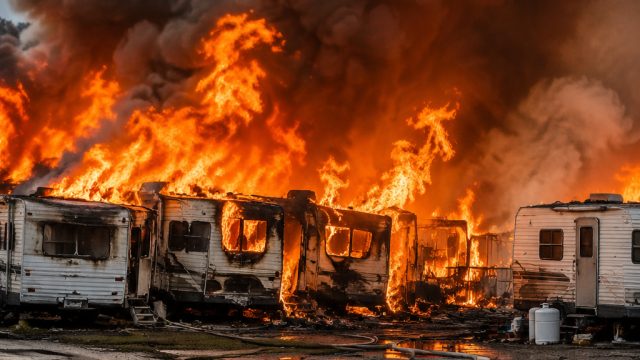 Tragic Blaze at RV Park Claims