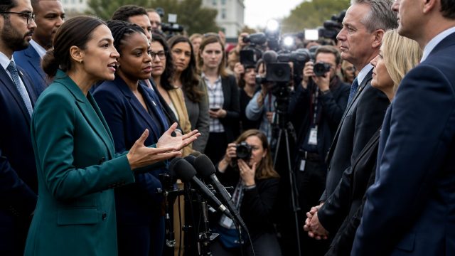 Democratic Factions Face Off a
