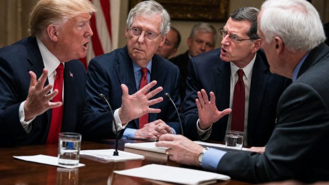 Tensions Rise as Trump Engages in Heated Debate with GOP Senators